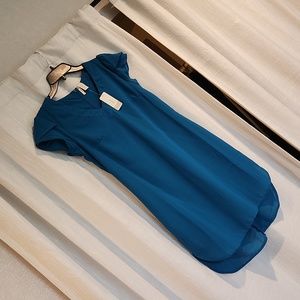 japna, small ,teal dress